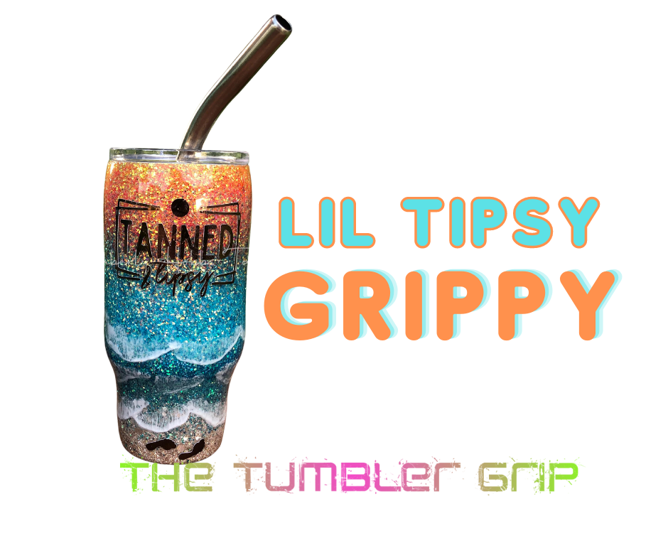 Tan & Tipsy Glass Tumbler