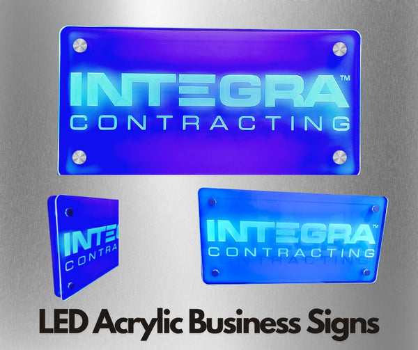 LED Acrylic Signs