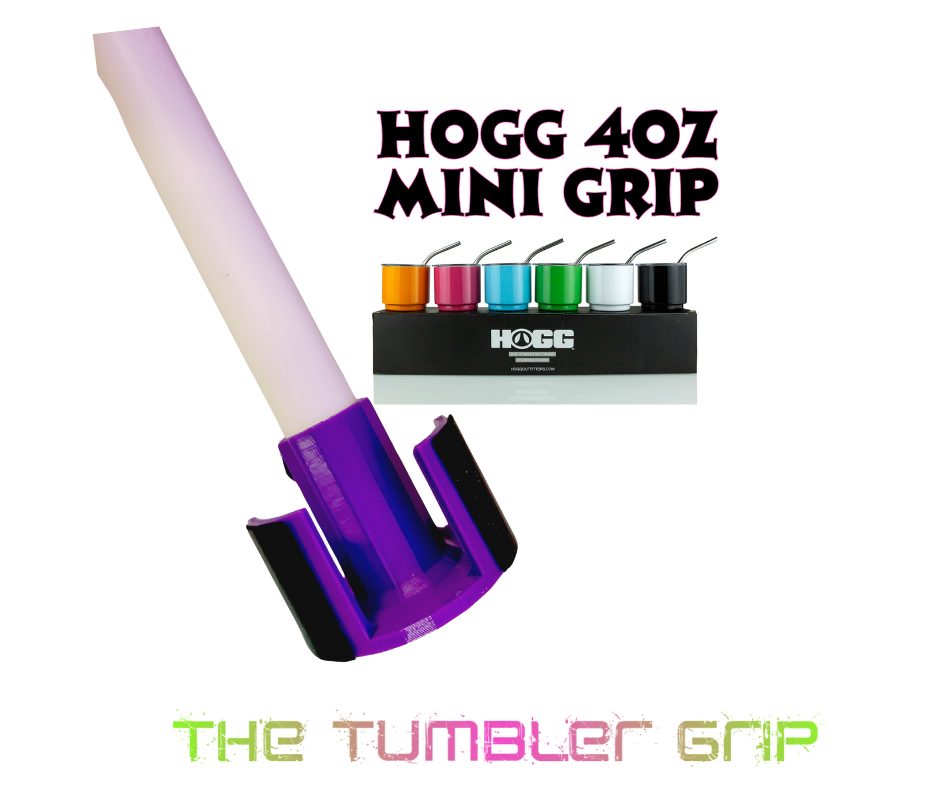 Mini Strait Shot Glass Grip for HOGG Tumbler 4oz Minis