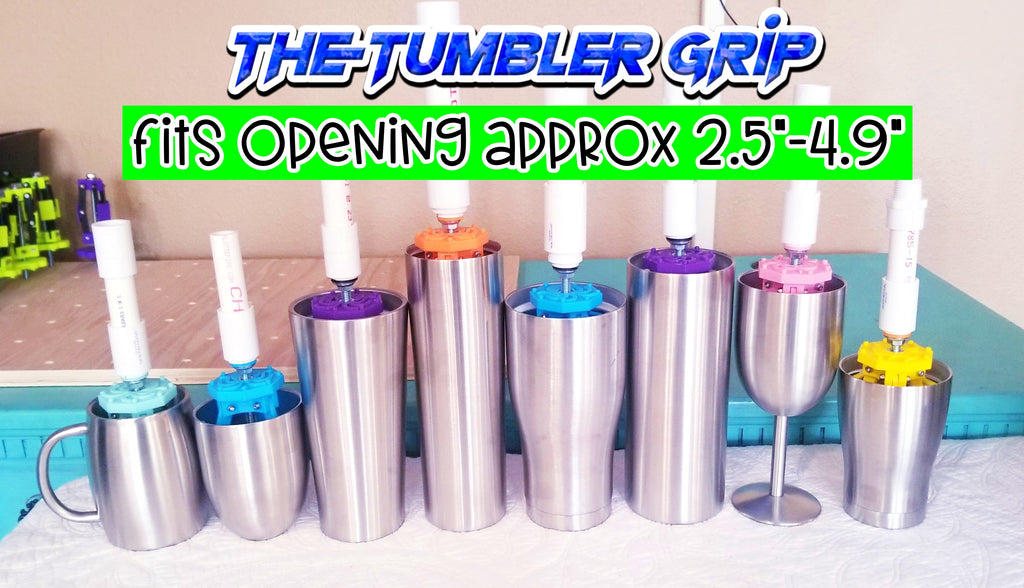 Sporty Grip - Made for Hydro / Sport Bottles – The Tumbler Grip