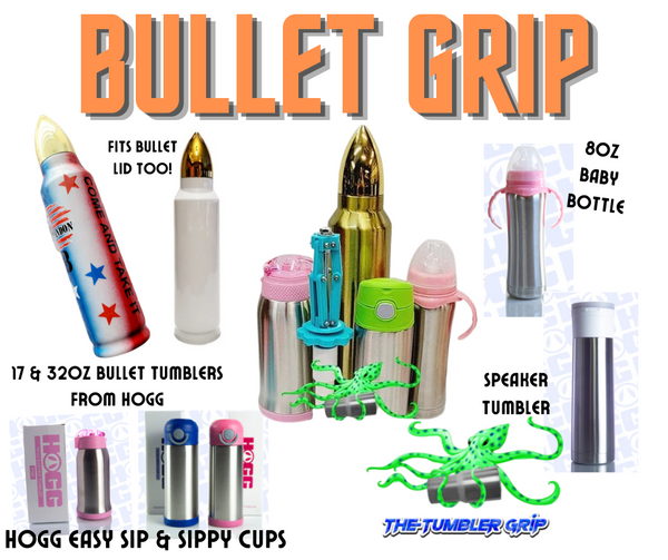 Covered SINGLE Magnetic Cup Turner with Tumbler Grips