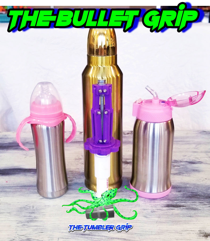 Bullet Grip - Bullet Tumblers, Baby Bottles, Sippy Cups, Push Top Wate –  The Tumbler Grip